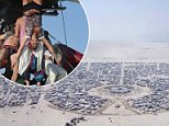 The party from above: Drone footage shows Burning Man from the skies