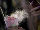 Trendy 'dragon's breath' snacks can leave teenagers with life-threatening liquid nitrogen ice burns