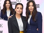 Olympia Valance and Jessica Gomes look step out for the Vogue American Express Fashion's Night Out