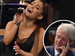 Bill Clinton impressed with Ariana Grande at Aretha Franklin's funeral