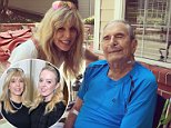 Marla Maples attends grandfather's funeral with daughter Tiffany Trump