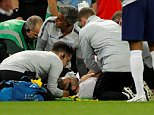 Luke Shaw carried off on stretcher after suffering head injury following clash with Dani Carvajal