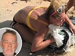 Florida cops search for woman who 'stole marijuana' washed up on beach as man, 61, faces charges