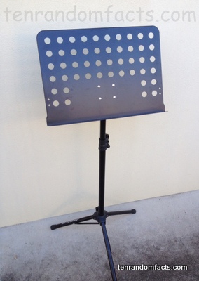 Multiple Uses of A Music Stand