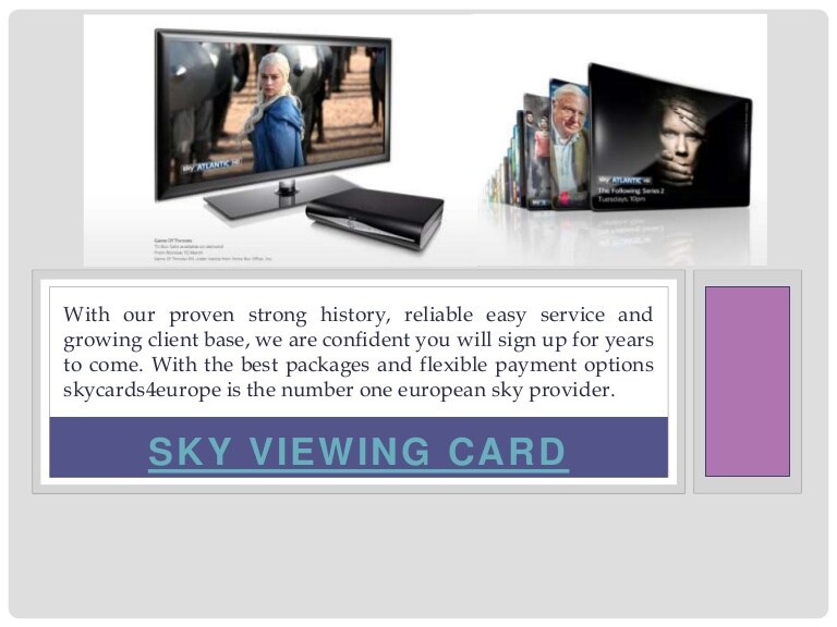 Why Is SkyCards4Europe Is Different From Their Competition?